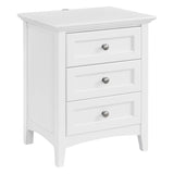 Mckenzie 3 Drawer Nightstand - Woodcraft Furniture