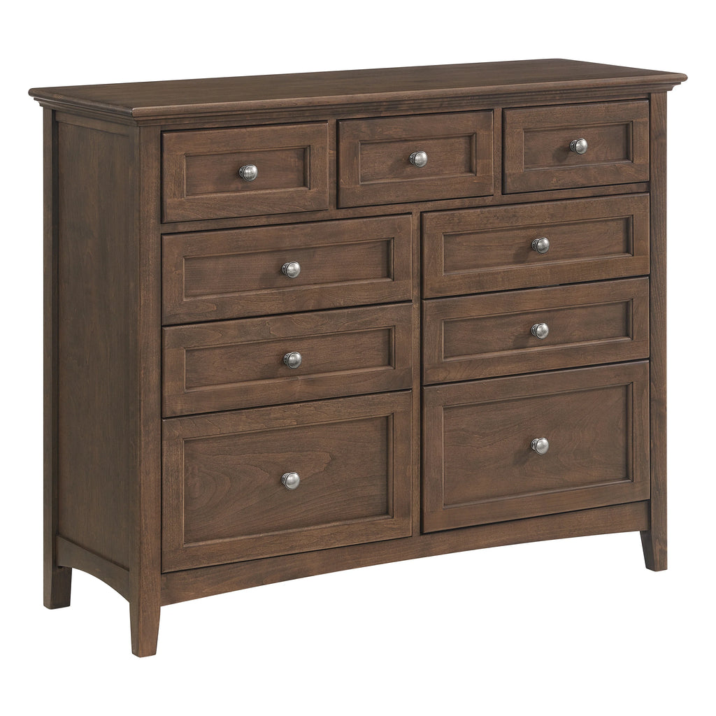Mckenzie 9 Drawer Dresser - Woodcraft Furniture