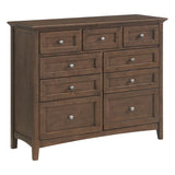 Mckenzie 9 Drawer Dresser - Woodcraft Furniture