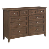 Mckenzie 10 Drawer Dresser - Woodcraft Furniture
