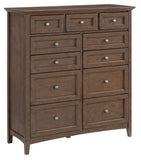Mckenzie 11 Drawer Chest - Woodcraft Furniture