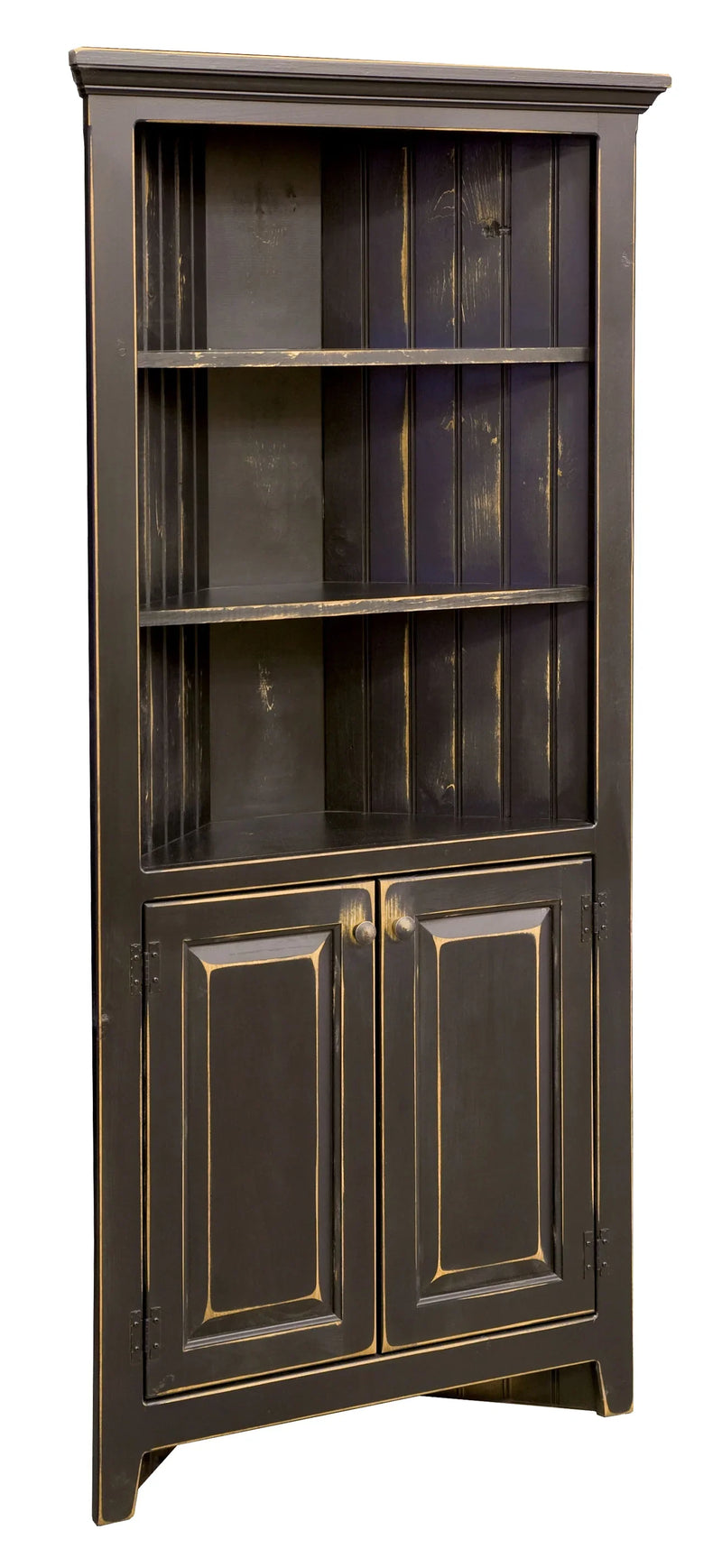 Pine Corner Cabinet - Woodcraft Furniture
