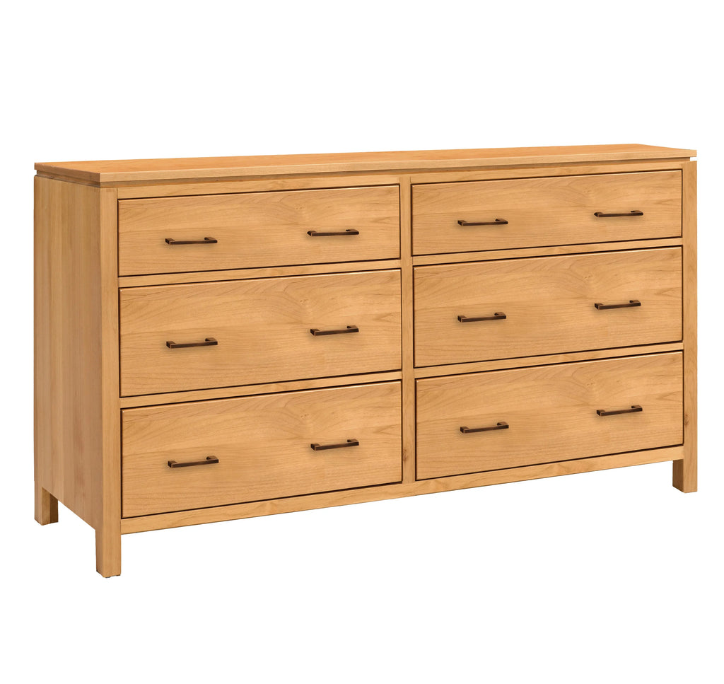 2 West 6 Drawer Dresser - Woodcraft Furniture