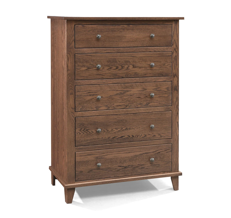 Franklin 5 Drawer Chest - Woodcraft Furniture