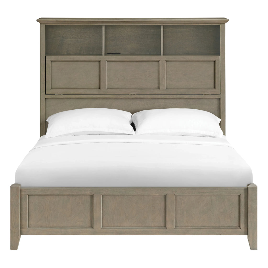 Mckenzie Bookcase Storage Bed - Woodcraft Furniture