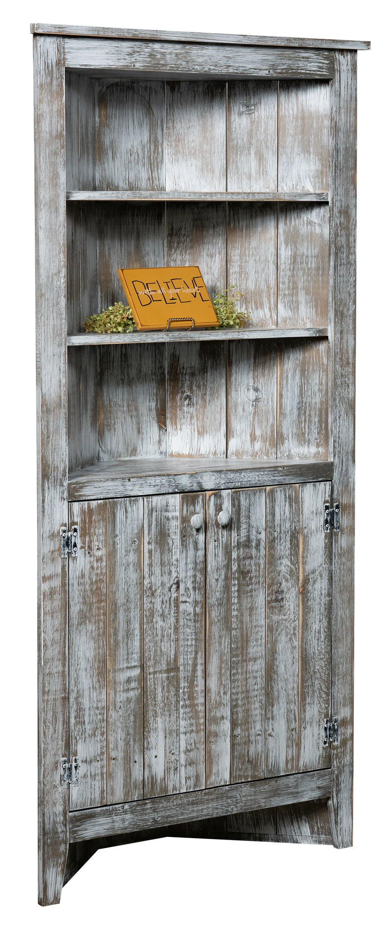 Gold Mine Corner Cabinet - Woodcraft Furniture