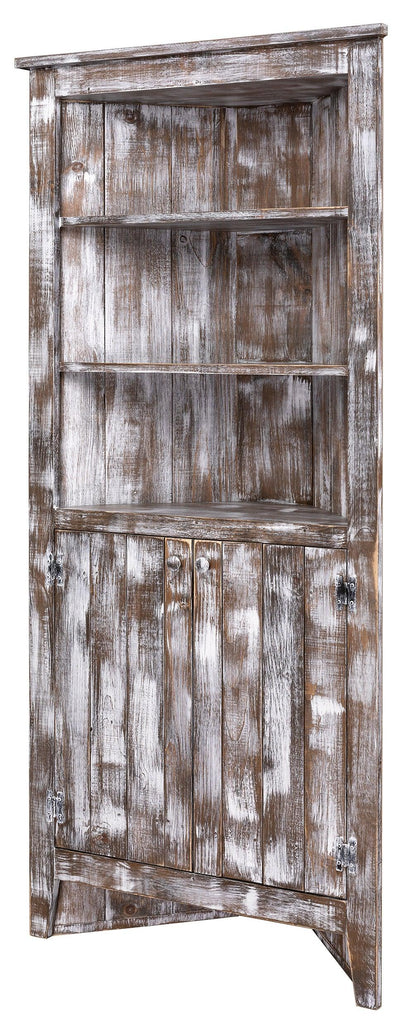 Gold Mine Corner Cabinet - Woodcraft Furniture