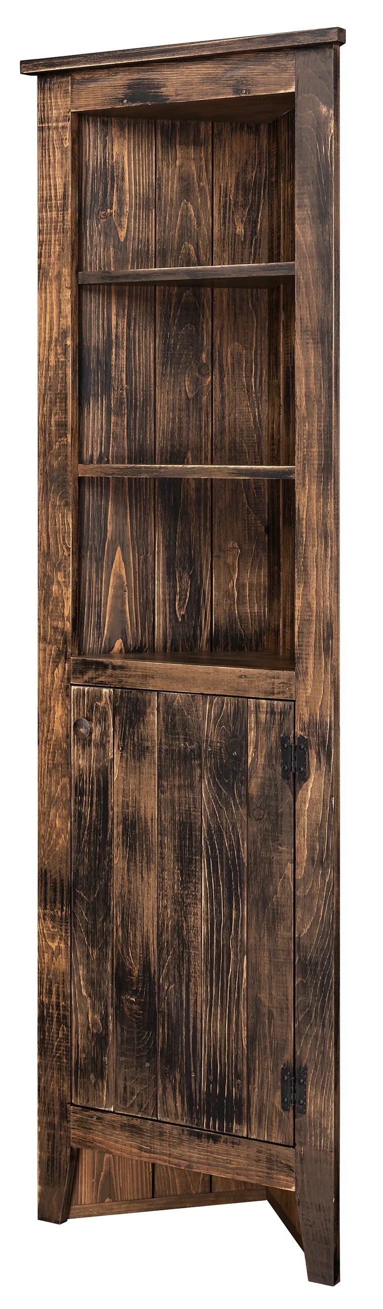 Gold Mine Corner Cabinet - Woodcraft Furniture