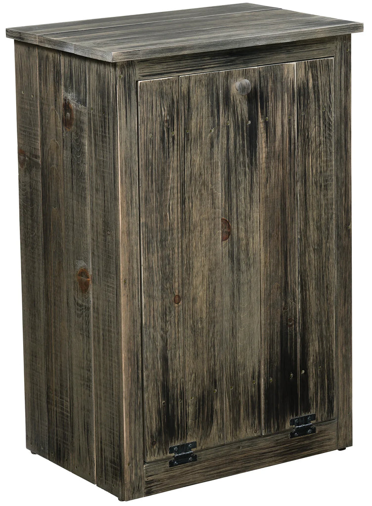 Gold Mine Single Trash Bin - Woodcraft Furniture