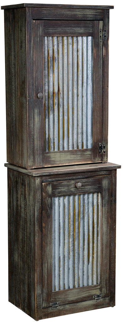 Gold Mine Single Trash Bin - Woodcraft Furniture