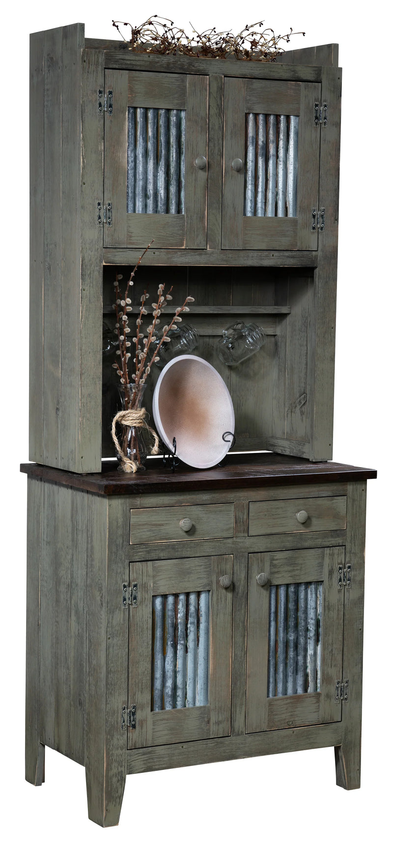 Gold Mine Little Settler's Hutch - Woodcraft Furniture
