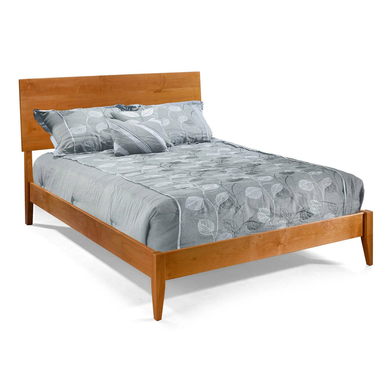 2 West Platform Bed - Woodcraft Furniture