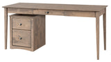 Alder Rolling File Cabinet - Woodcraft Furniture