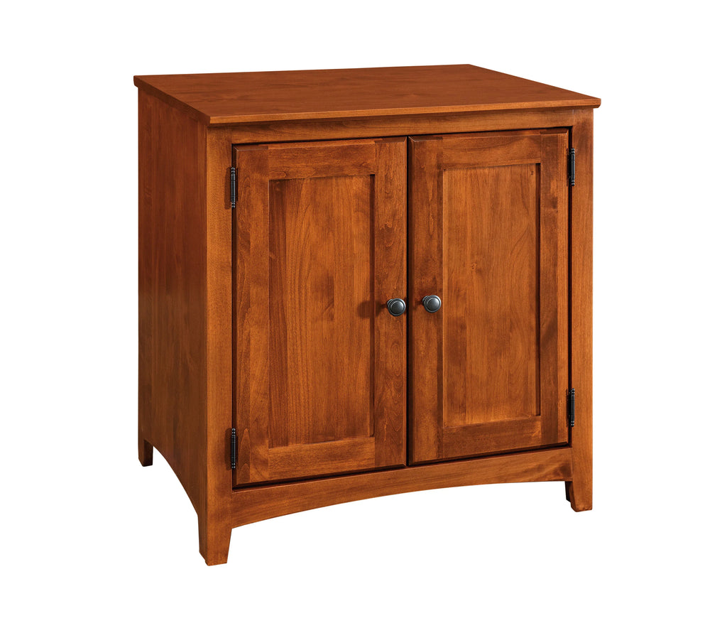 Alder Modular 2 Door Cabinet - Woodcraft Furniture
