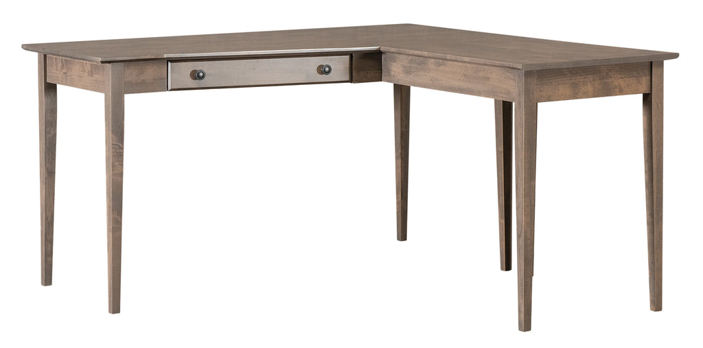 Alder Modular Wedge Desk - Woodcraft Furniture
