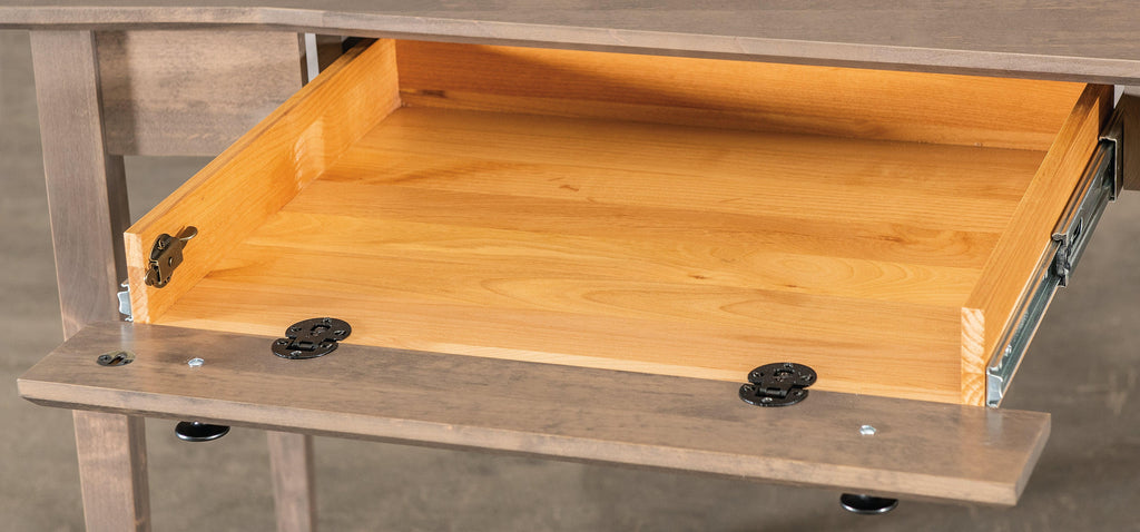 Alder Modular Wedge Desk - Woodcraft Furniture