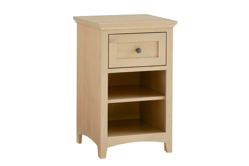 Emmerson 1 Drawer Nightstand - Woodcraft Furniture