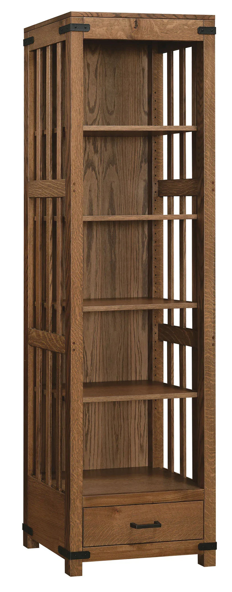 Bush Creek Bookcase - Woodcraft Furniture
