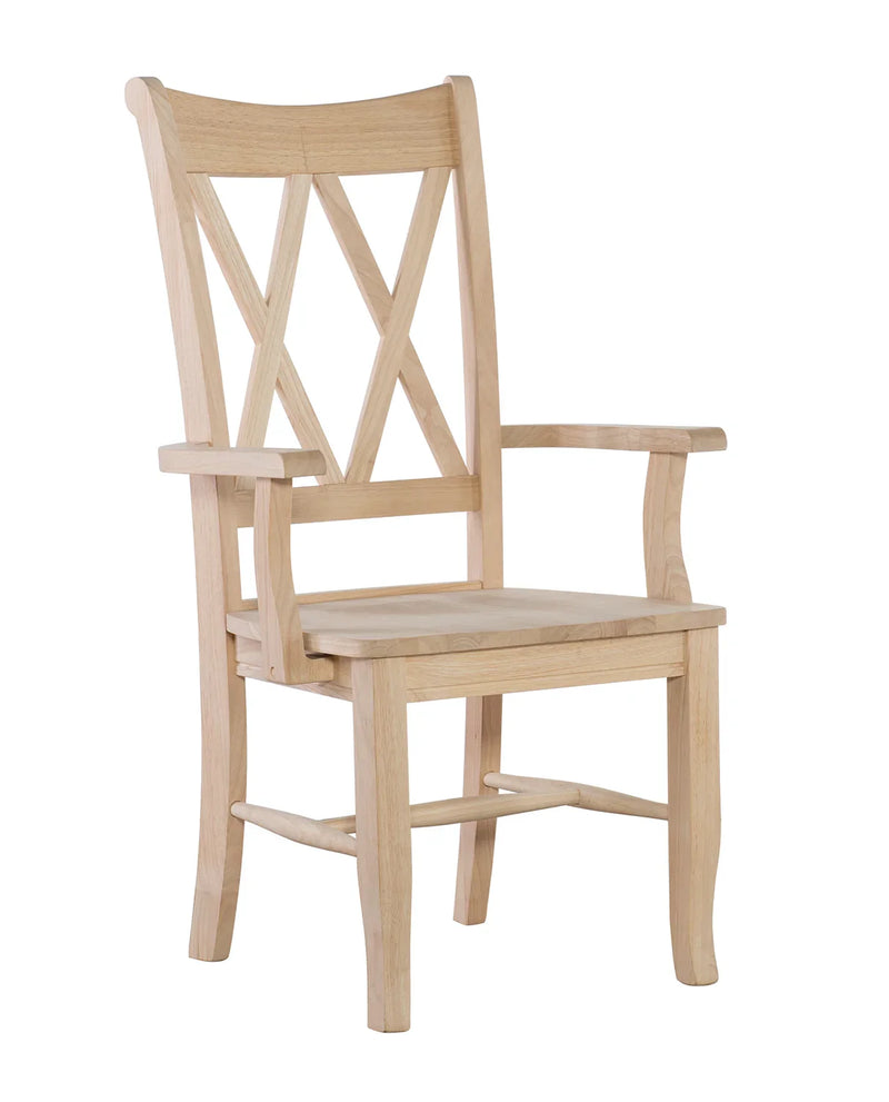 Double X Arm Chair