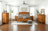 Carlston 2 Drawer Nightstand - Woodcraft Furniture