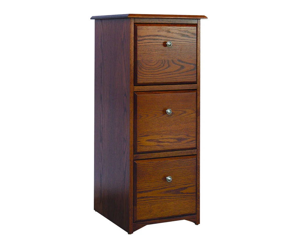 Economy 3 Drawer File Cabinet - Woodcraft Furniture