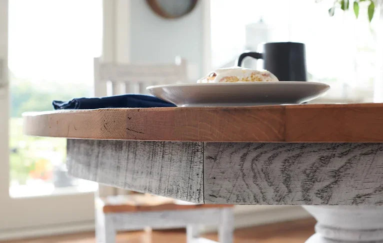 Kowan Pedestal Table - Woodcraft Furniture