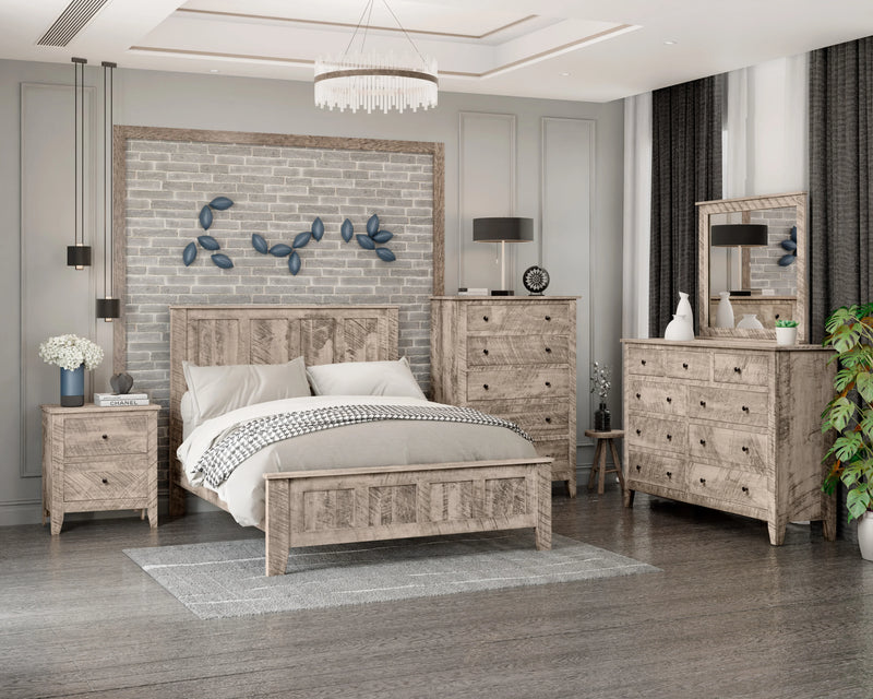 Livingston 1 Drawer Nightstand - Woodcraft Furniture