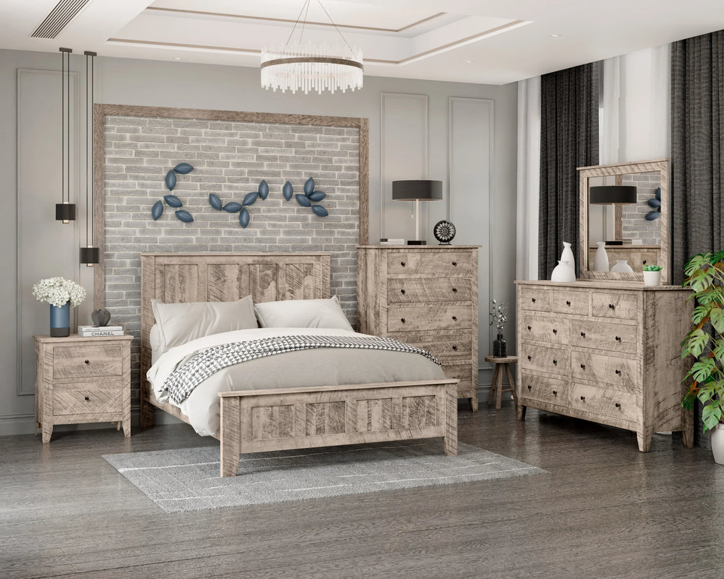 Livingston 3 Drawer Nightstand - Woodcraft Furniture
