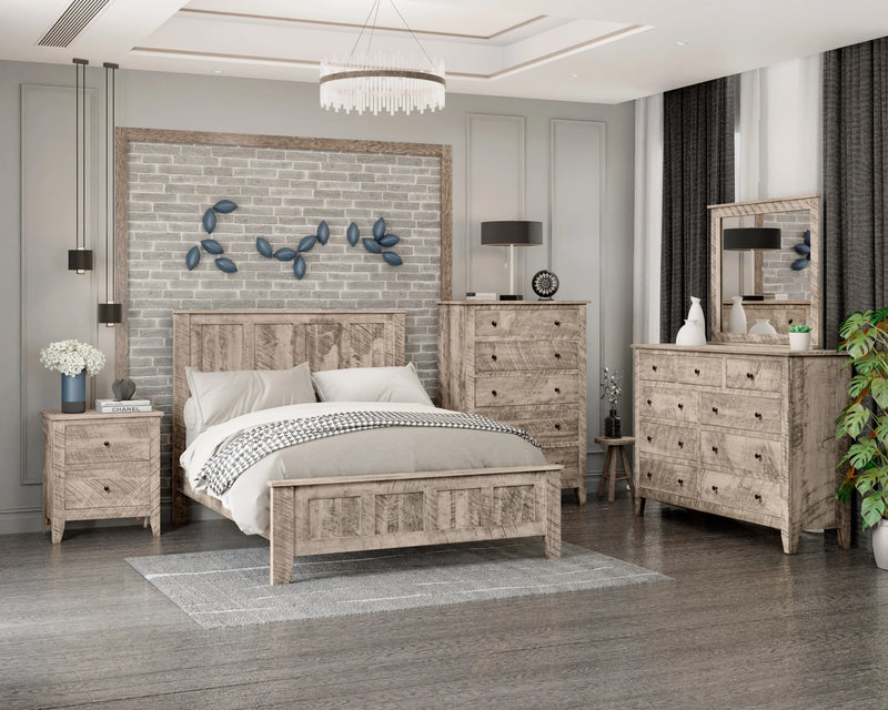Livingston 3 Drawer Nightstand - Woodcraft Furniture