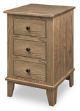 Madison 3 Drawer Nightstand