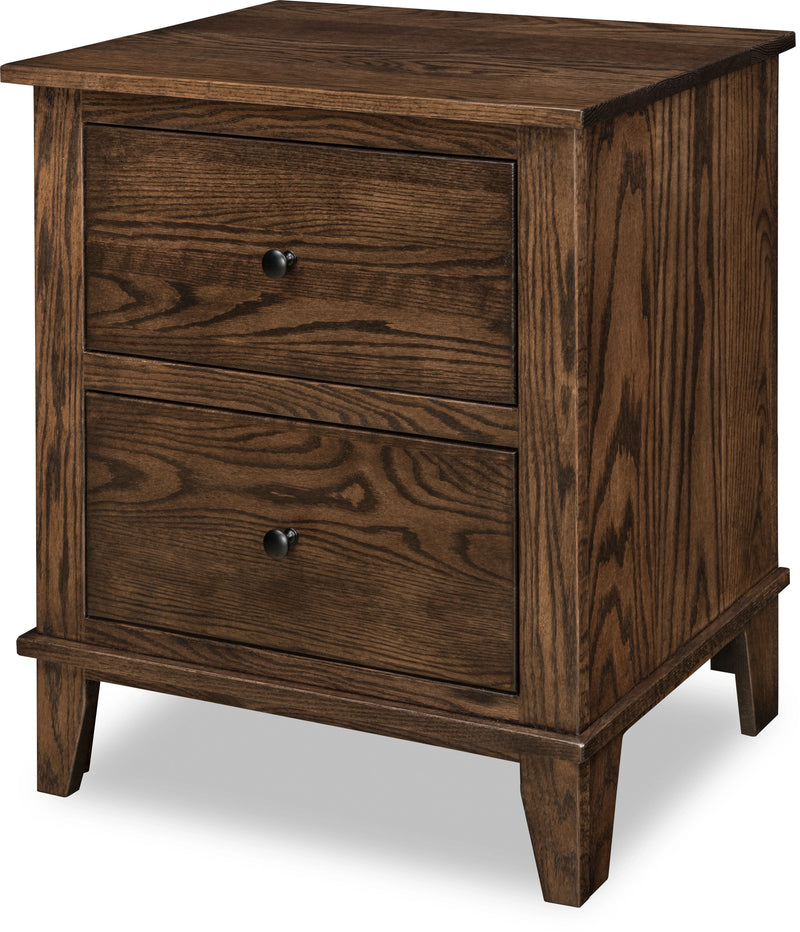 Madison 2 Drawer Nighstand - Woodcraft Furniture