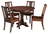 Mary Pedestal Table - Woodcraft Furniture