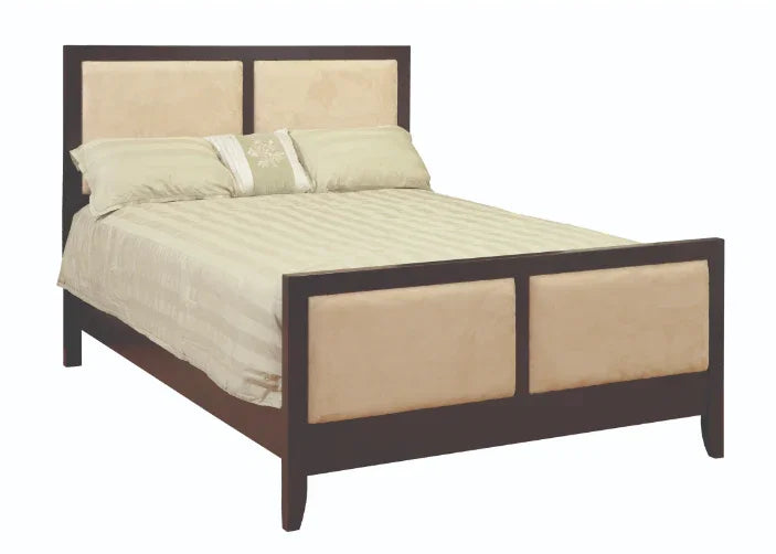 Barrington Bed with Fabric Panels - Woodcraft Furniture