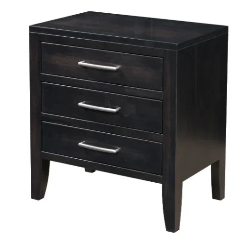 Barrington 3 Drawer Nightstand - Woodcraft Furniture