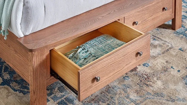 Franklin Storage Bed - Woodcraft Furniture