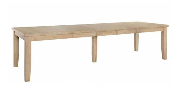 Extra Large Farmhouse Leg Table - Woodcraft Furniture