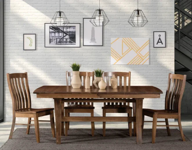 Frisco & Hillcrest Dining Set - Woodcraft Furniture