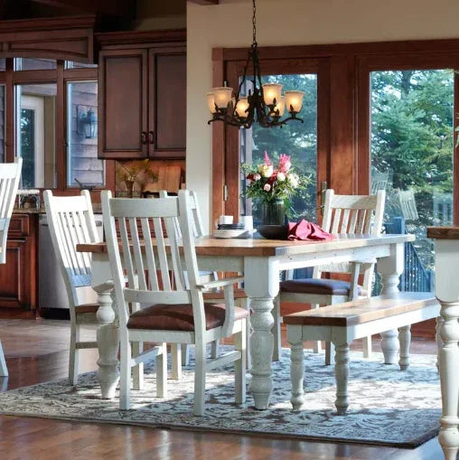 Farmhouse Dining Set - Woodcraft Furniture