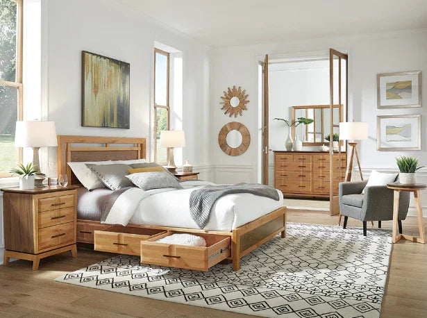 Addison Panel Bed - Woodcraft Furniture