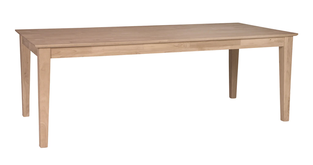 Shaker Leg Table - Woodcraft Furniture