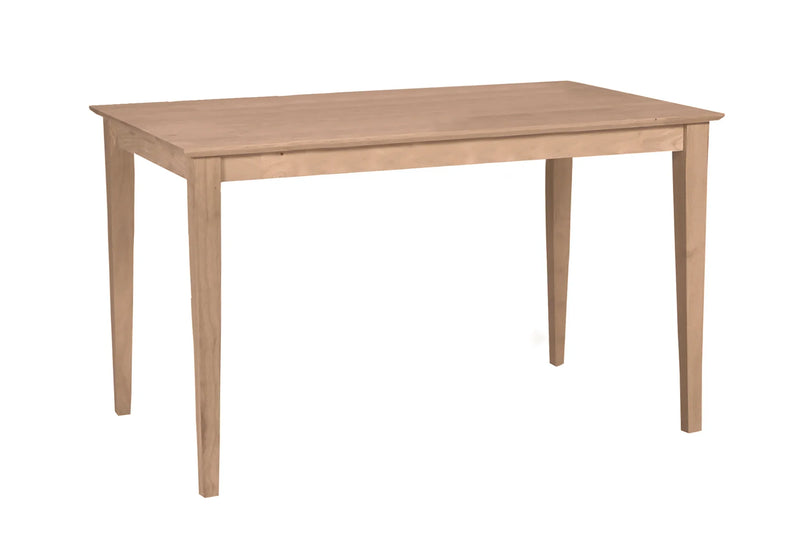 Shaker Leg Table - Woodcraft Furniture