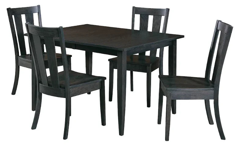 Rectangular Bent Leg Table - Woodcraft Furniture