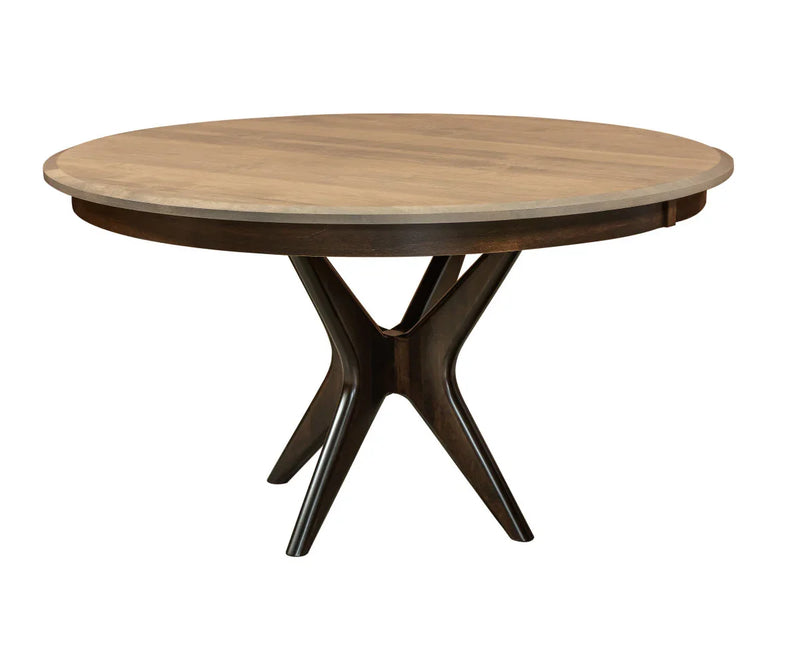 West Newton Round Table & Marque Dining Set - Woodcraft Furniture