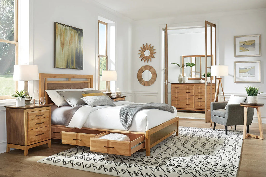 Addison 3 Drawer Nightstand - Woodcraft Furniture