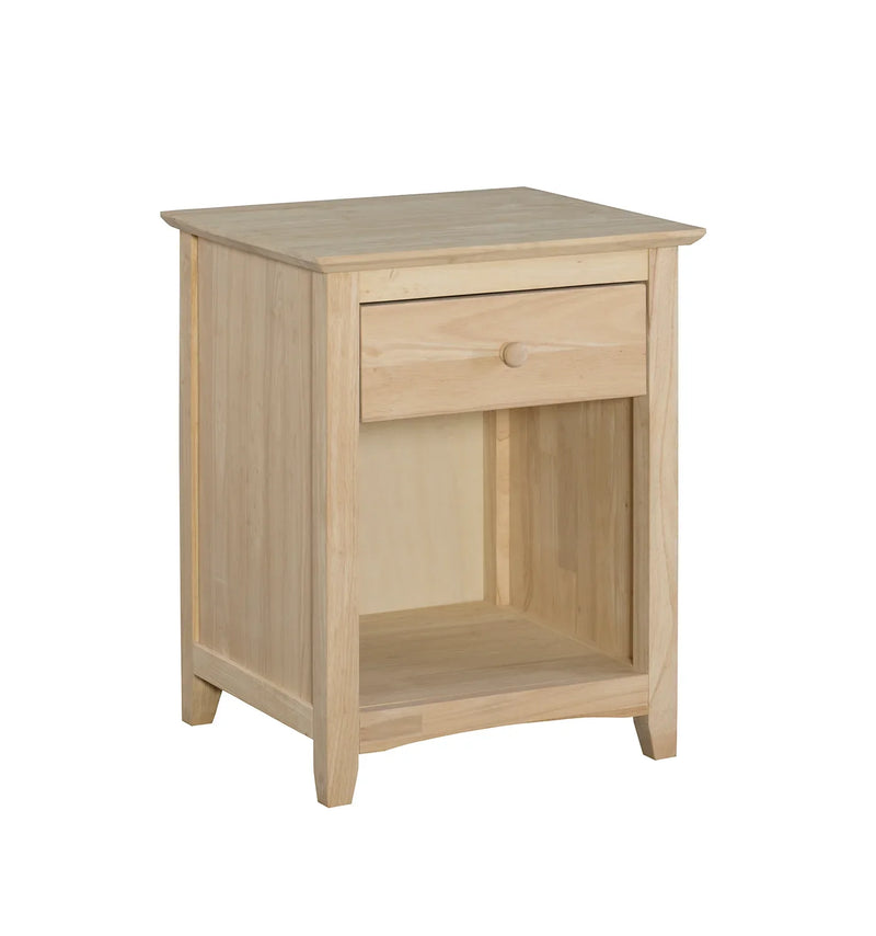 Lancaster 1 Drawer Nightstand - Woodcraft Furniture