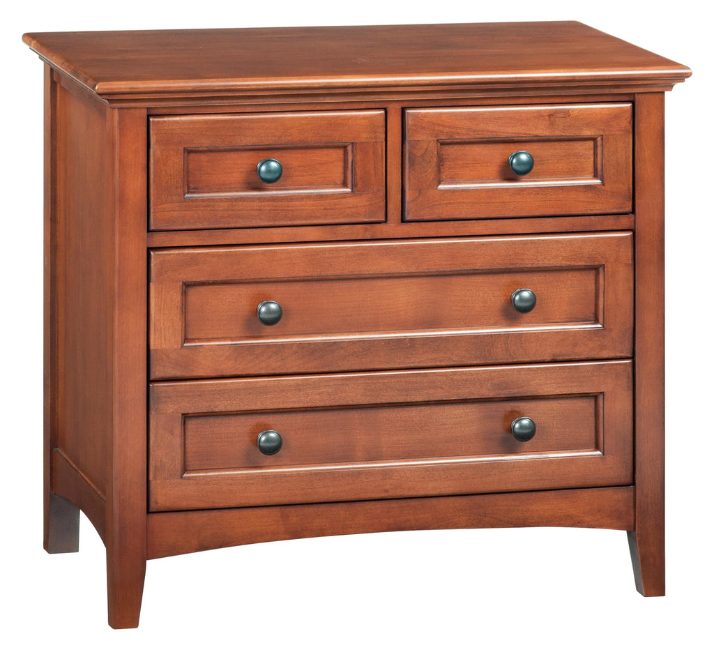 Mckenzie 4 Drawer Nightstand - Woodcraft Furniture