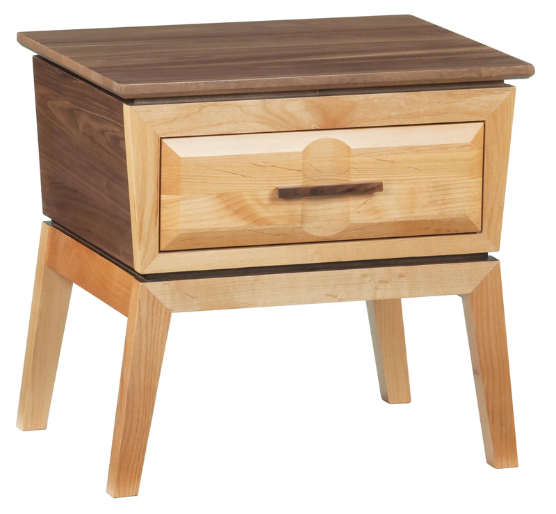 Addison 1 Drawer Nightstand - Woodcraft Furniture
