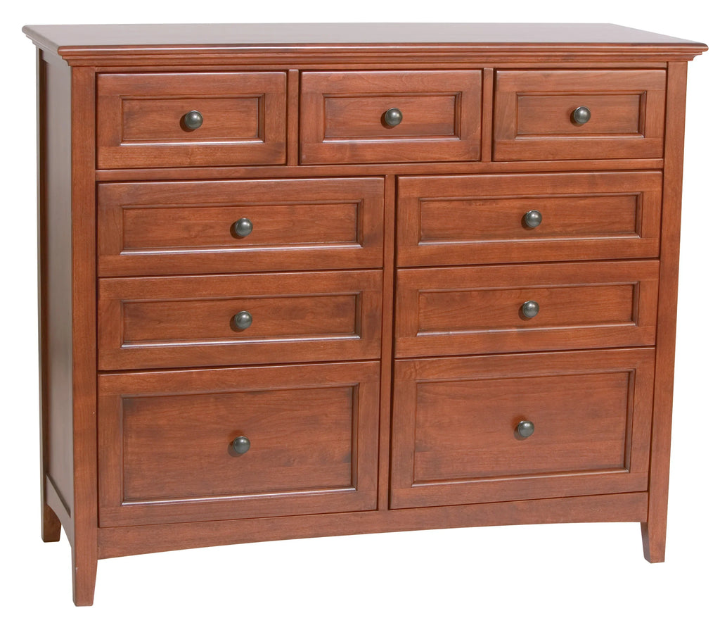 Mckenzie 9 Drawer Dresser - Woodcraft Furniture