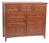 Mckenzie 9 Drawer Dresser - Woodcraft Furniture