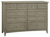 Mckenzie 10 Drawer Dresser - Woodcraft Furniture